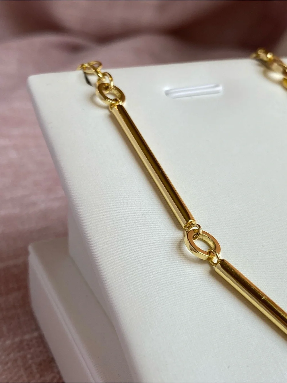 Gorjana Parker Bar Chain Charm Necklace